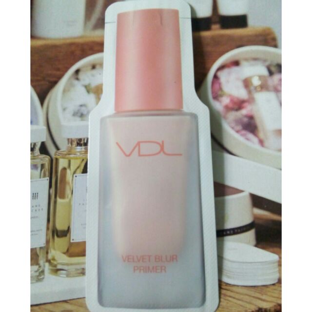 Kem trang điểm siêu đẹp sáng hồng căng bóng kiềm dầu sample velvet primer
