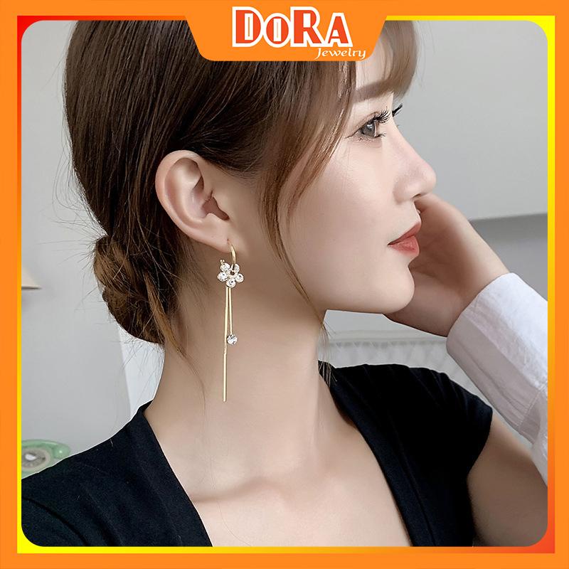 Bông tai kiểu Hàn Quốc kiểu dáng FN260 xu hướng mới phong cách đơn giản thích hợp đi đám cưới BSTKD -