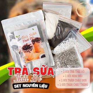 Set Trà Sữa tự pha chế tại nhà Phúc Long, Thái Xanh, Thái Đỏ [30-35ly]
