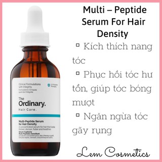 Tinh chất phục hồi tóc The Ordinary Multi-Peptide Serum for Hair Density