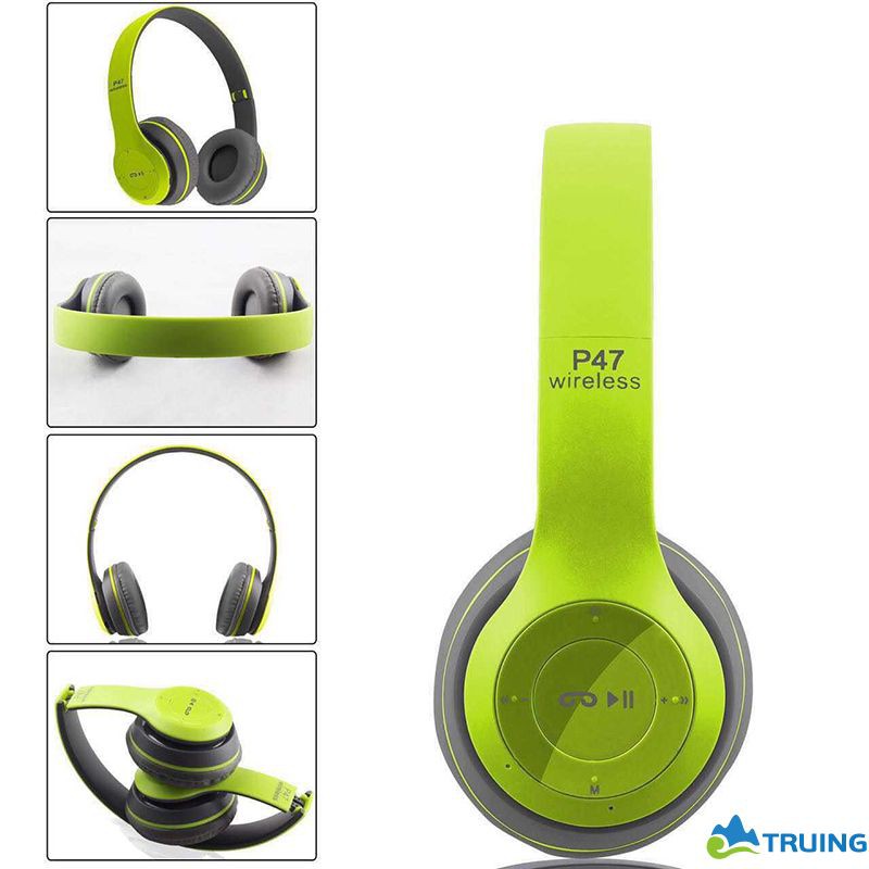 Tai Nghe Bluetooth 4.1 P47 Không Dây Âm Thanh Stereo Cổng 3.5mm