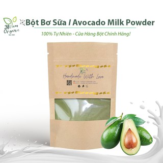 Bột Quả Bơ Sữa Handmade Cấp Ẩm, Da Căng Mịn