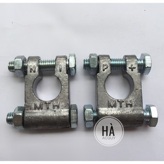 Đầu Bọp Cọc Bình Ắc Quy bằng Chì Vuông Phi 18 (D18 mm) - 1 cặp