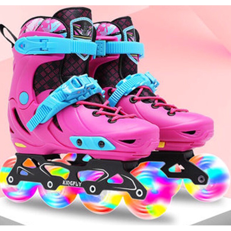 Giày trượt Patin Kingfly Bánh Có Đèn (tặng bảo hộ)