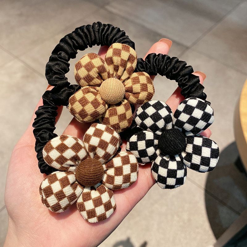 Dây Buộc Tóc Cao Su Hình Hoa Hướng Dương Siêu Dễ Thương