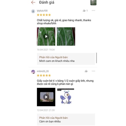 Giấy cuộn giá rẻ không lõi 10 cuộn/lốc