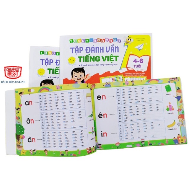 Tập đánh vần tiếng việt cho bé (New)