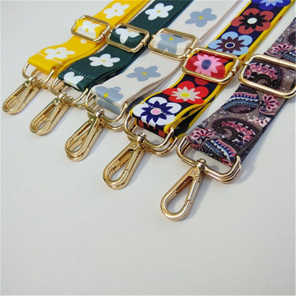 BORAG Dây Đeo Túi Xách Bằng Nylon Đính Hoa Dễ Điều Chỉnh