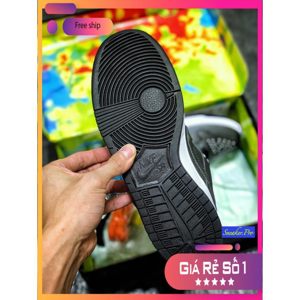 Giày thể thao Air Jordan SB phản quang xanh đen siêu chất dành cho nam nữ