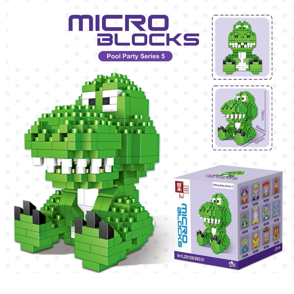 Đồ chơi lắp ráp, đồ chơi lắp ghép 3D mô hình câu chuyện đồ chơi toy story toystory toy story 8cm