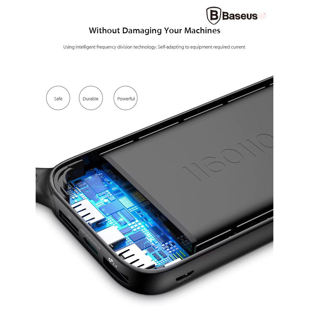 Pin sạc dự phòng Baseus LV158 20,000mAH  PD Pro QC 3.0 -18w cho Smartphone /Tablet /Macbook