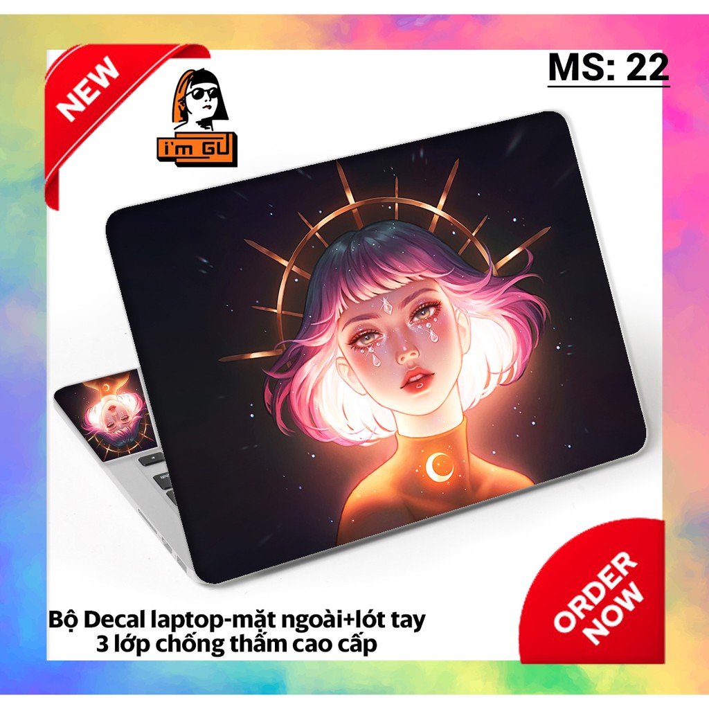 BỘ DECAL DÁN LAPTOP Decal cao cấp 3 lớp chống thấm TẤT CẢ CÁC DÒNG MÁY MACBOOK/ACER/HP/DELL | BigBuy360 - bigbuy360.vn