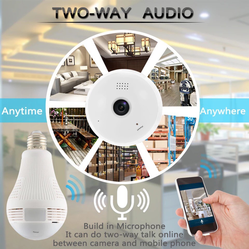 Camera WiFi YooSee BĐ 1080P - Góc Toàn Cảnh 360 Độ | WebRaoVat - webraovat.net.vn