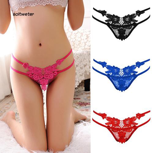 Quần lót ren hoa thời trang gợi cảm dành cho nữ