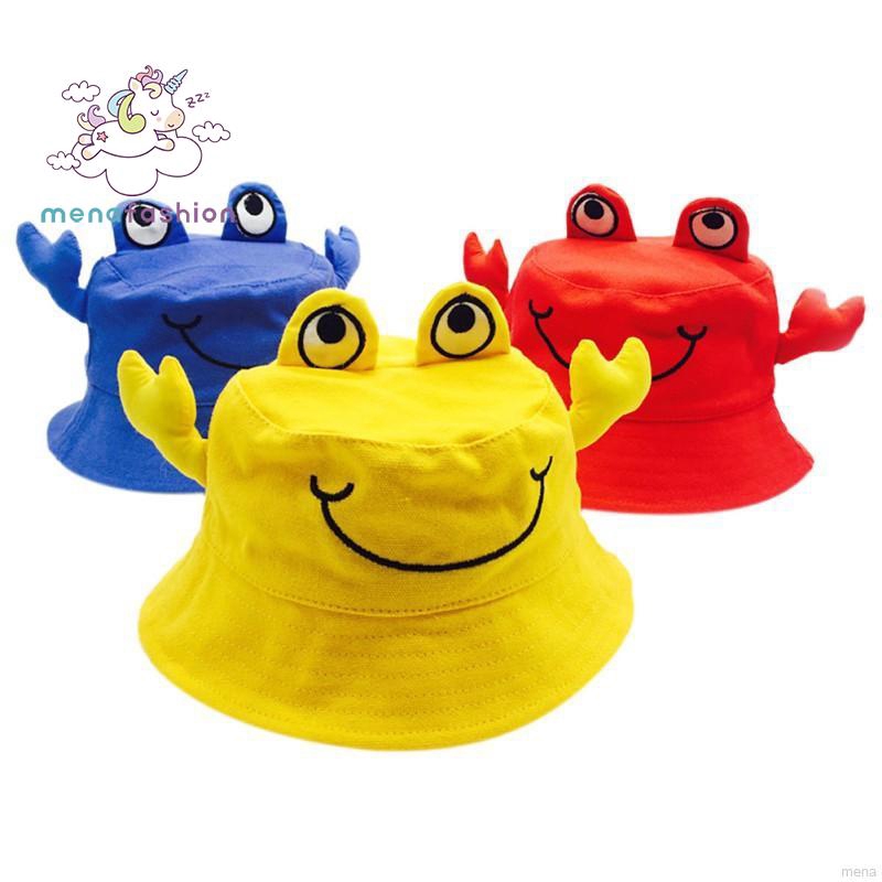 Mũ tai bèo hình con cua dễ thương cho bé