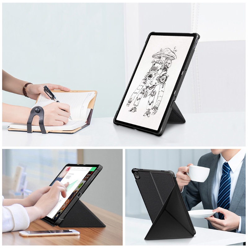 Bao Da Máy Tính Bảng TPU Cao Cấp Cho Tab P11 Pro 11.5 &quot;eReader Với 2 Angle Origam