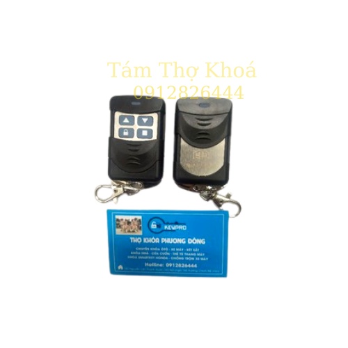 Khiển cửa cuốn học lệnh tần số 433