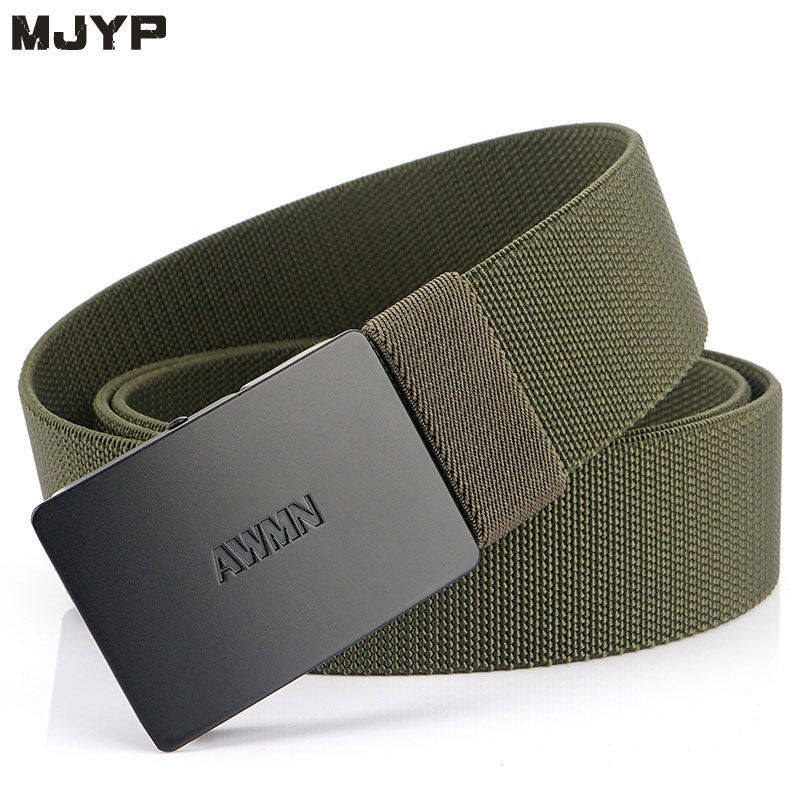 Dây Thắt Lưng Vải canvas Co Giãn Phong Cách Hàn Quốc Trẻ Trung Dành Cho Nam
