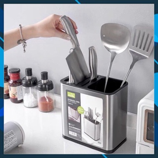 Ống cắm dao kéo đũa thìa inox cao cấp 2750 ta gdti