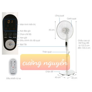QUẠT ĐỨNG GREE FDZWK-4045BG7