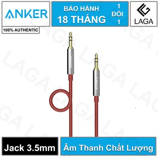 Cáp âm thanh anker 3.5mm male audio 1.2m - a7123