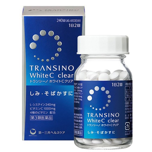 VIÊN UỐNG TRẮNG DA TRANSINO WHITE C 120 VIÊN