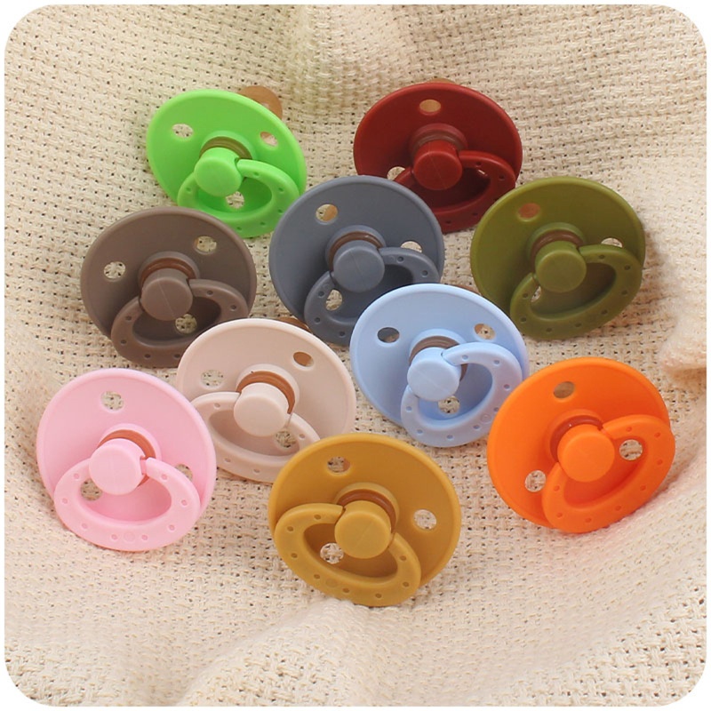 Núm Ti Silicone Cho Bé Ngậm Mọc Răng