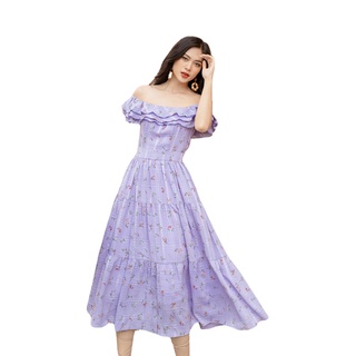 Vania - đầm bèo 3 tầng xòe d2213