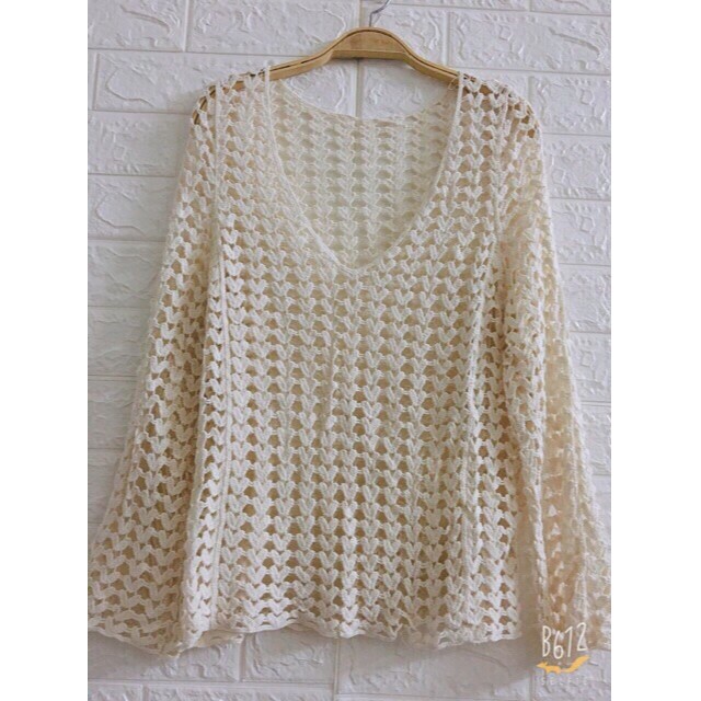 ÁO LƯỚI TIM MỎNG ĐI BIỂN CÓ SẴN OZERI MS02 | BigBuy360 - bigbuy360.vn