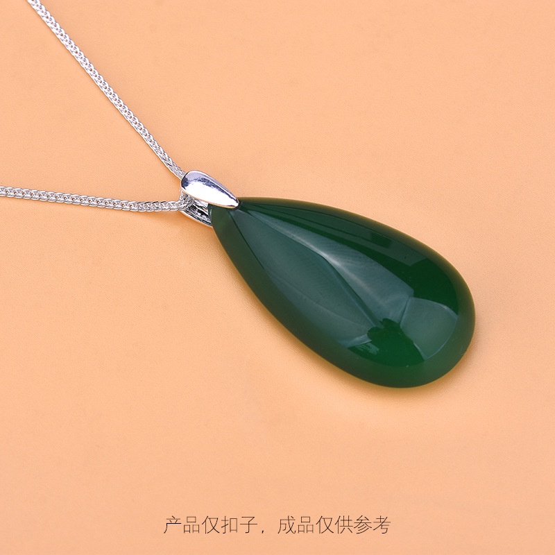 █diy゜ S925 Bạc●Cặp Ghim Cài Áo Hình Hoa Hướng Dương Bằng Bạc s925 Đính Ngọc Bích diy