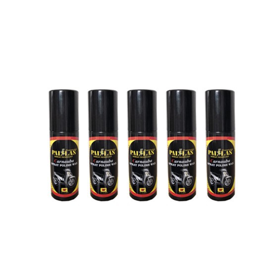 Chai xịt dưỡng bóng sơn xe máy Pallas Polish Wax 120ml