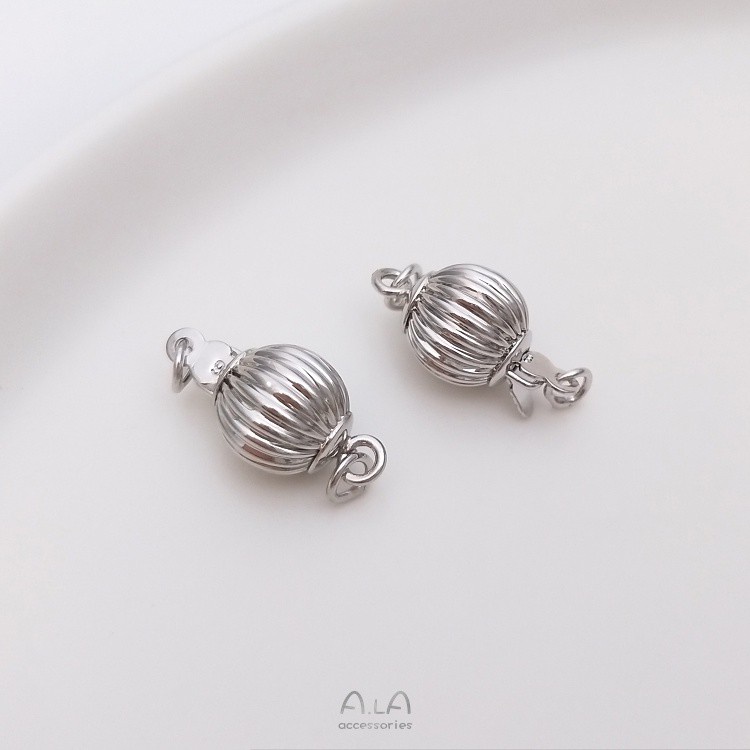 Mặt Dây Chuyền Mạ Vàng Trắng 18K Đính Ngọc Trai Làm Thủ Công diy