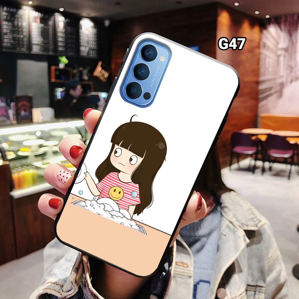 [HOT] Ốp lưng RENO 4 - RENO 4 PRO in hình đôi hoạt hình dễ thương