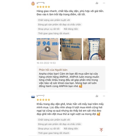Khẩu Trang KF94 ANPHA cao cấp