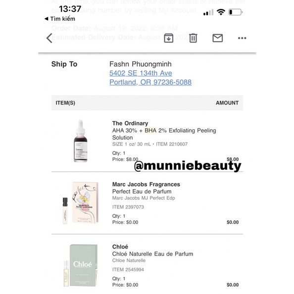 Tẩy da chết hoá học The Ordinary AHA 30% + BHA 2% Peeling Solution