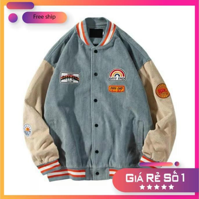 ÁO KHOÁC NHUNG BOMBER CẦU VỒNG CỰC PHẨM CỦA NĂM BAO NGẦU