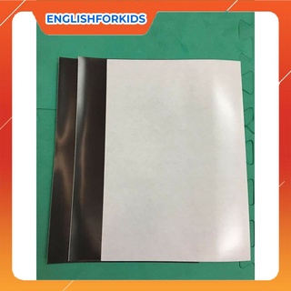 Nam châm dẻo có keo khổ A4 - English For Kid