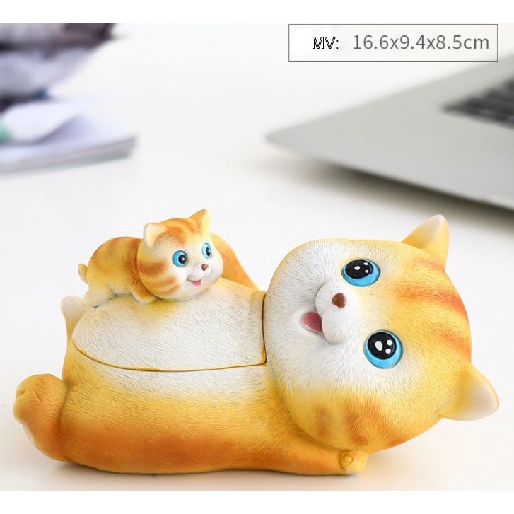 Gạt Tàn Thuốc Lá Hình Thú cao cấp siêu bền, tiện dụng, làm vật trang trí xinh xắn