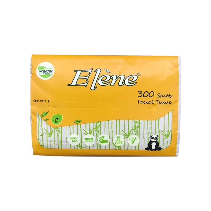 Giấy ăn gấu trúc elene công ty sản xuất không tẩy trắng