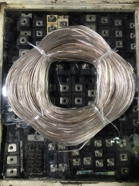 [50-100m] Dây điện đôi trong suốt dùng cho Led Neon - chuyên dùng đi dây led - Cuộn 100 mét LAKISAN