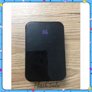 Pin sạc dự phòng smart Power Box 10000mah mặt kính hiển thị % pin rõ nét chính hãng giá tốt luis.shop1 bluesstore01