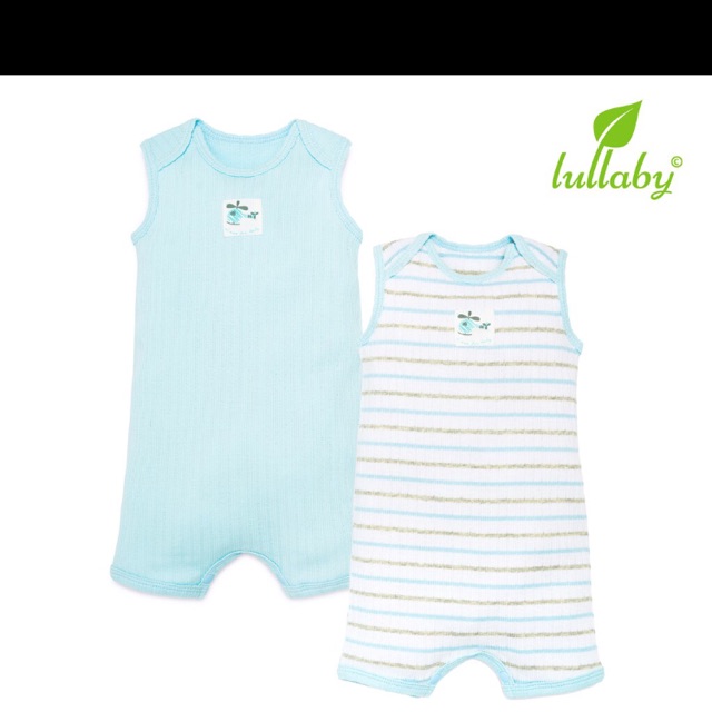 Lullaby sét 2 romper sát nách vai chồm