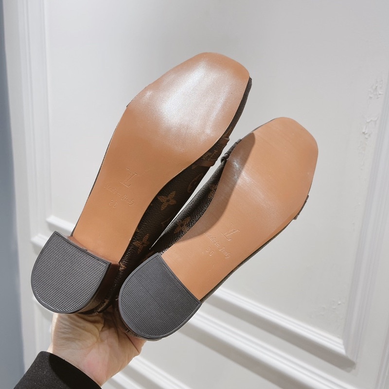 Giày moca spsl khoá ngang gót vuông fullbox