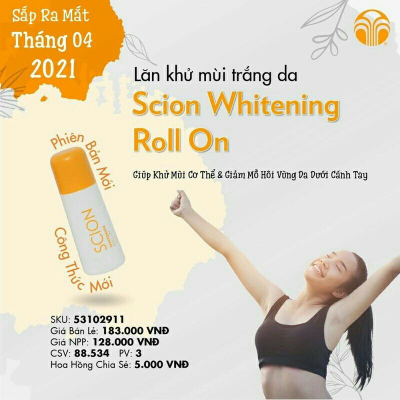 LĂN KHỬ MÙI SCION 75ml Chính Hãng