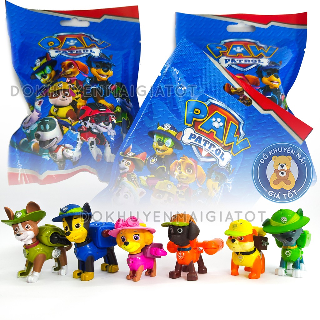 Bộ đồ chơi chó cứu hộ Paw.Patrol Dog rời từng nhân vật cho bé -  P19517