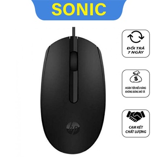Chuột máy tính văn phòng,chuột dây HP M10 dành cho pc, laptop-SONIC