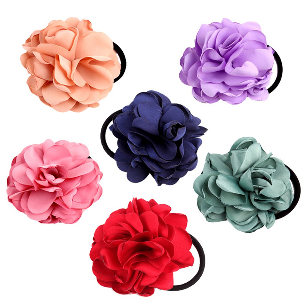 Flower Rose Holder Scrunchie Accessories Rope Rope