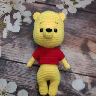 Thú bông móc len gấu Pooh