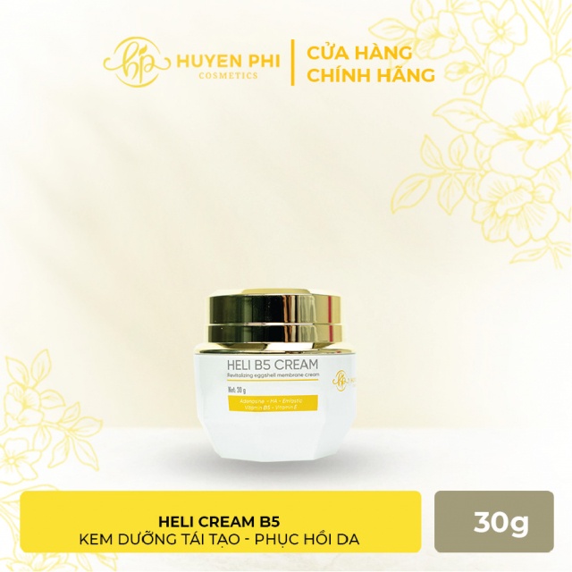 Kem dưỡng Huyền Phi 30g giúp tái tạo, phục hồi da Heli B5 Cream