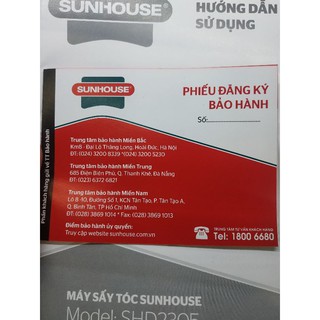 Máy sấy tóc Sunhouse SHD2305